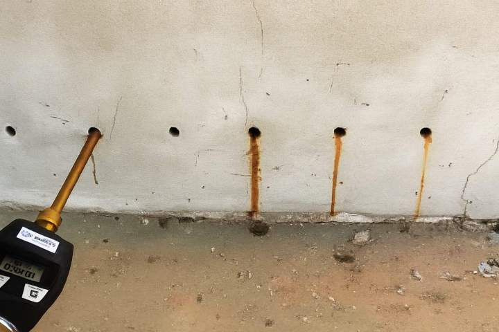 Technique d'assèchement de mur Pau