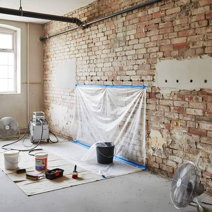 Assèchement de mur à Pau