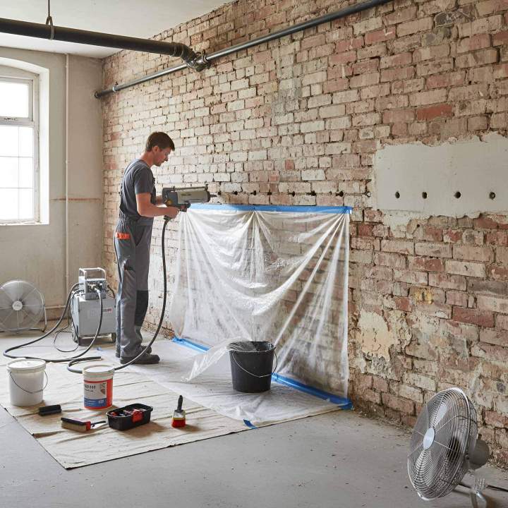 Assèchement des murs à Pau